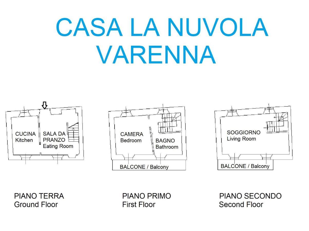 Casa La Nuvola Varenna Eksteriør billede